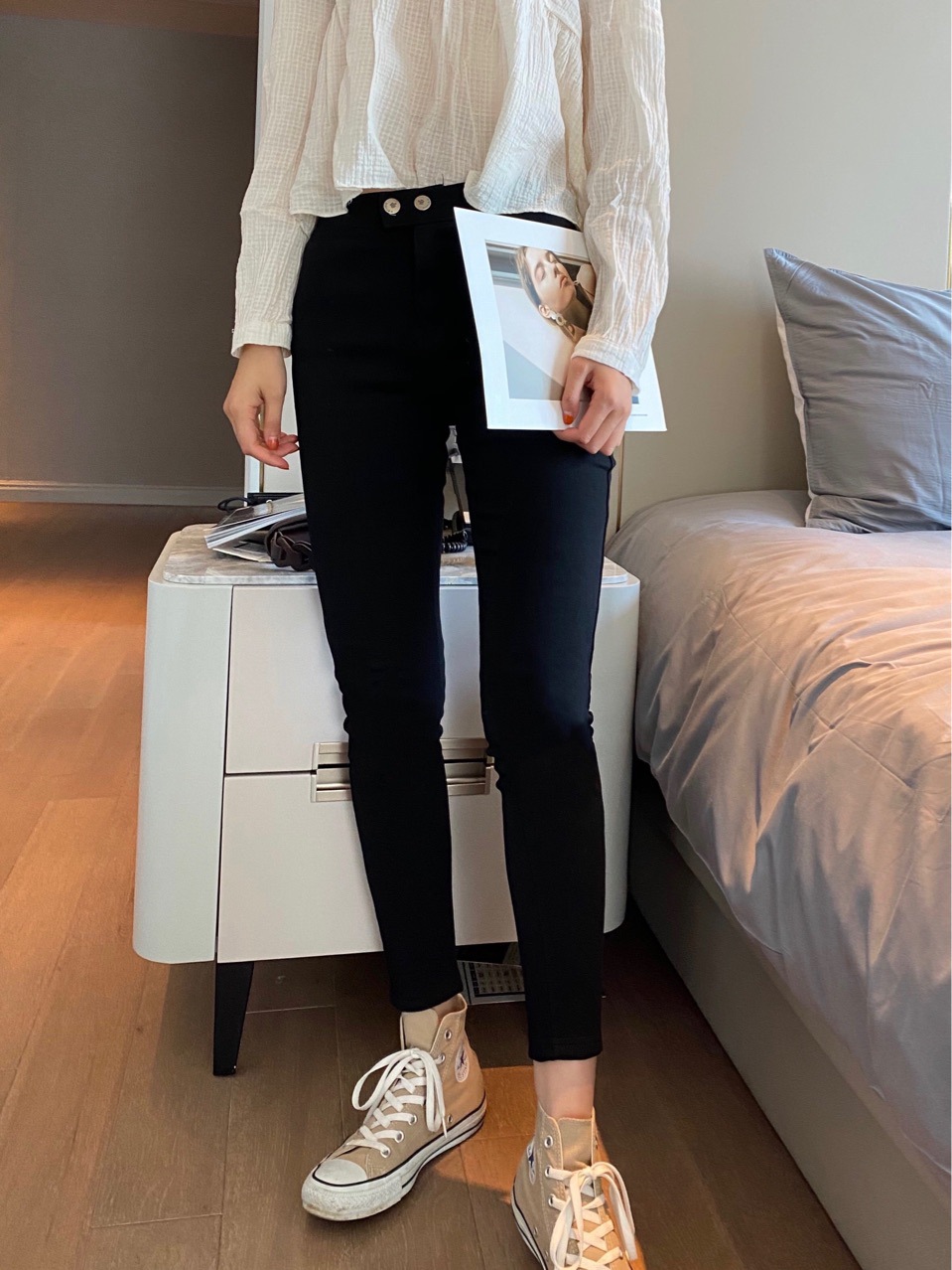 【 500g Super Soft Kitten Pants 9.0】 Slimming leggings for outerwear, a bestseller for women in winter, small-leg pencil pants pic 15