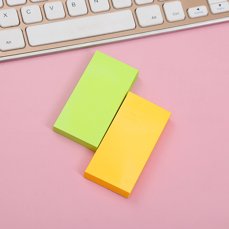 Factory direct sales of tear-off sticky notes, simple student sticky notes, office sticky notes that can print takeout logos, custom-made sticky notes pic 11