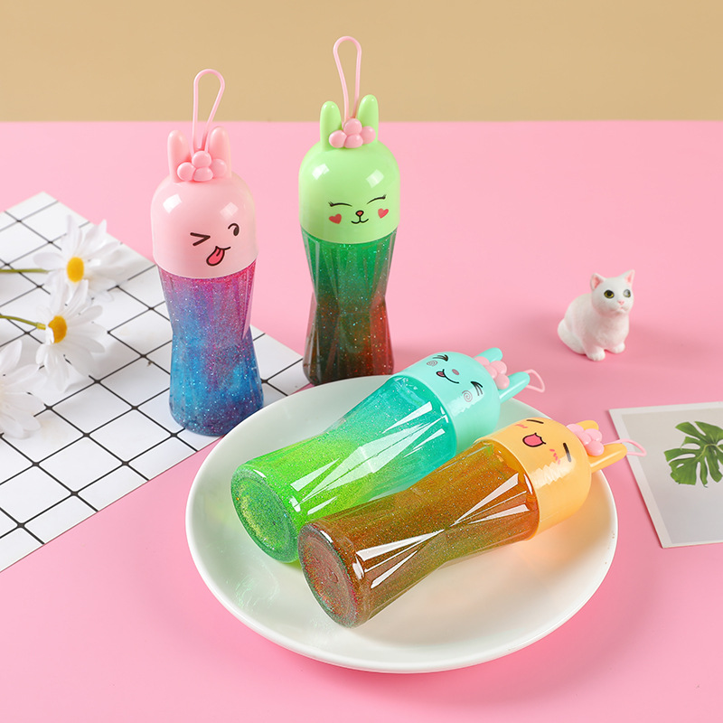 新款夜市批发地摊货无毒跨境水晶泥史莱姆放屁泥鼻涕泥儿童泥质玩具1详情2