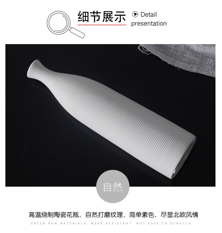 chinagoods vase ornaments, ceramic, Nordic creative, European style living room TV cabinet, simple and individual, colorful hydroponic flower vases pic 8