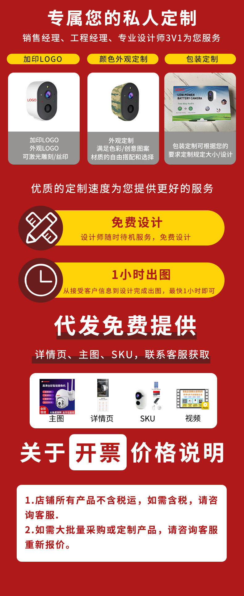 无线低功耗摄像头智能摄影手机远程高清网络全彩夜视监控家用室外详情2