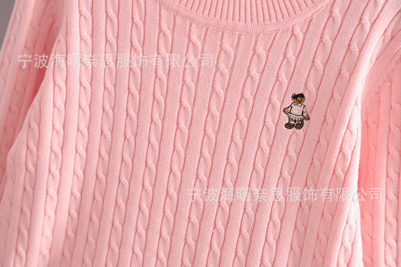 In stock: 2022 autumn and winter new Korean version for boys and girls, British college style woolen sweaters, knitted knitted knitted pullover sweaters pic 8
