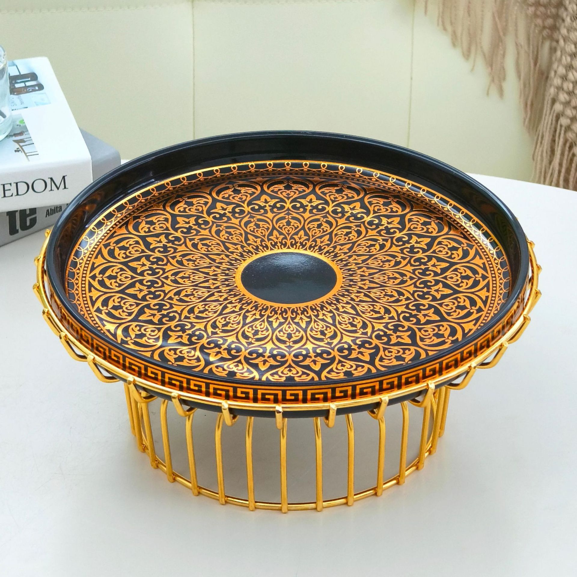 Creative Nordic light luxury style fruit platters, modern home tea break table decorations, afternoon tea fruit cakes and pastries, high-end Nordic light luxury style fruit platters, modern home tea break table decorations, afternoon tea fruit cakes and pastries pic 9