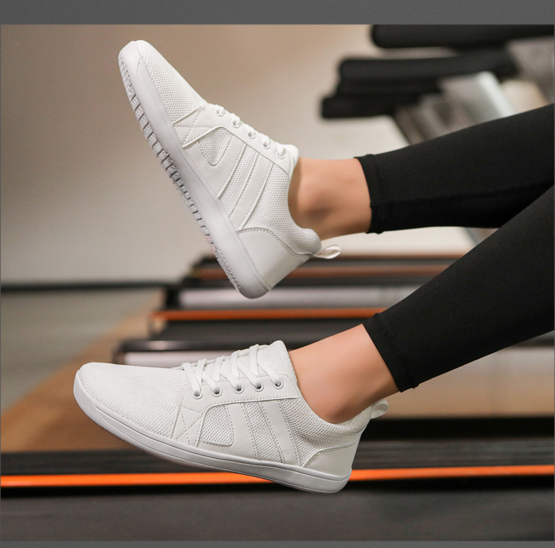 2024爆款平底休闲鞋男女宽楦飞织运动鞋情侣健身宽掌鞋详情35