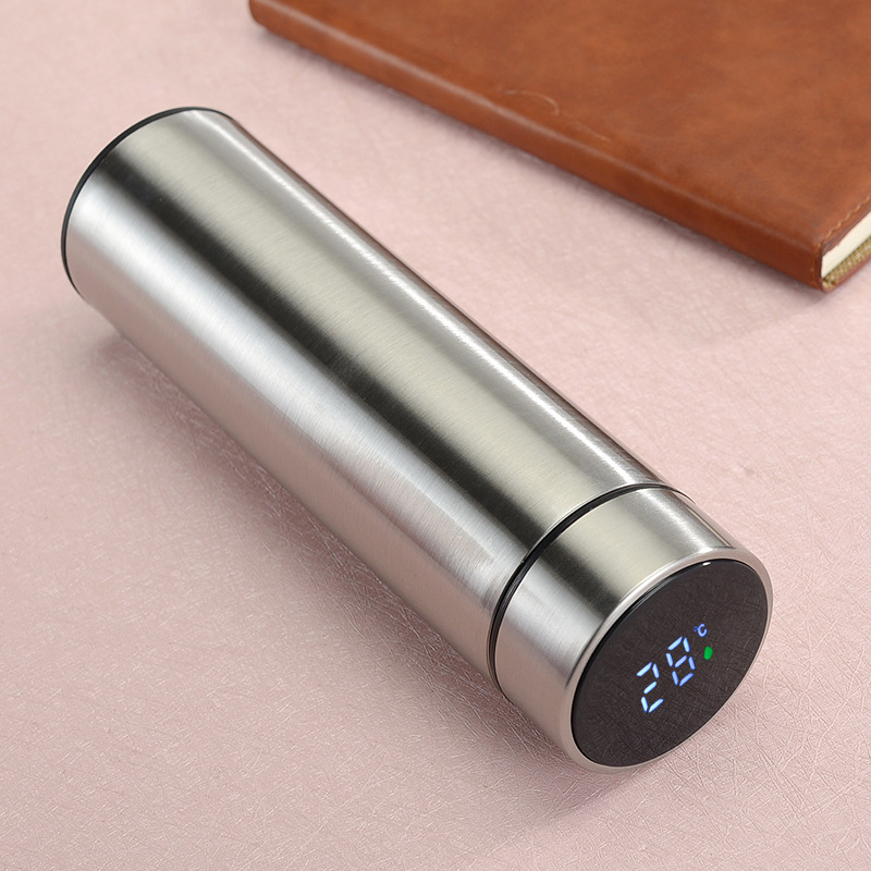 304 stainless steel insulated cup, smart temperature display, business straight cup, temperature measurement car water cup, gift cup, temperature cup pic 22