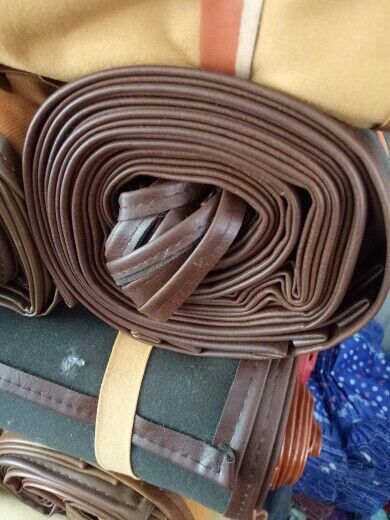 Factory wholesale leather waterproof and oil-resistant PU aprons, thickened adult restaurant chef, hotel car wash, labor protection leather aprons pic 16