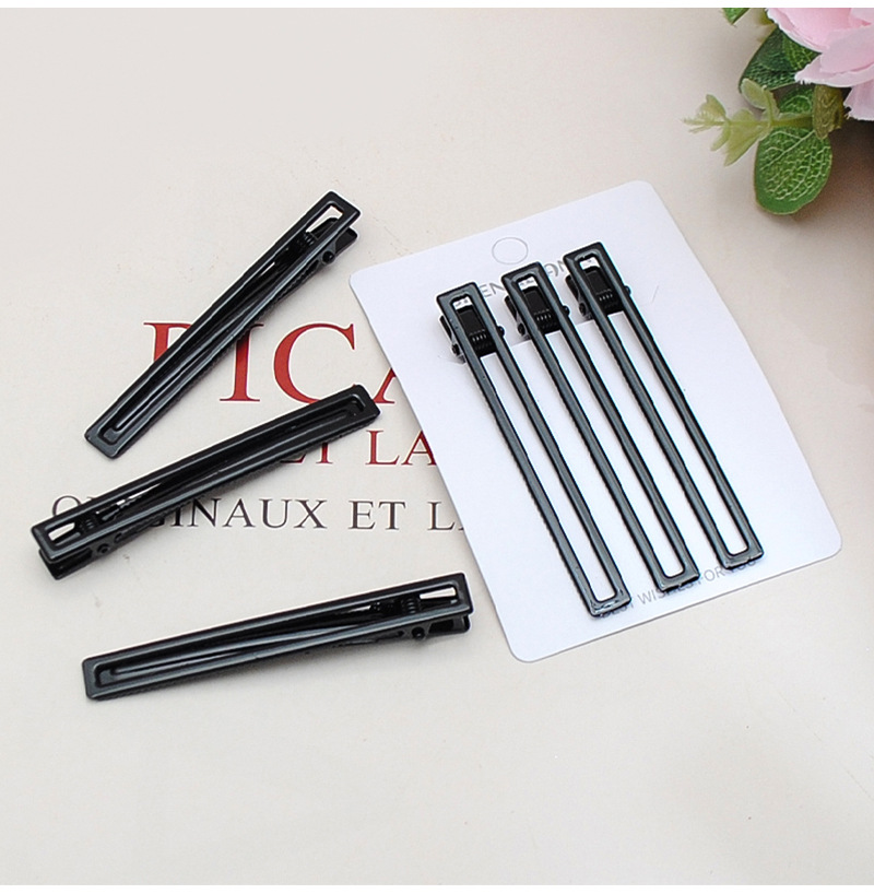 彩色气质侧边夹女前额刘海碎发夹鸭夹子发卡固定头发头饰顶夹发饰详情11