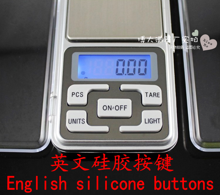 Mini precision jewelry scale, portable scale, electronic scale, mobile phone scale, gram scale, high-precision palm scale, pocket scale, lipstick scale pic 18