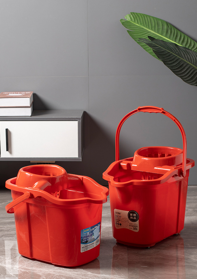 加大号拖把桶家用带轮加厚塑料拖布桶大容量地拖桶加深脱水批发价详情13