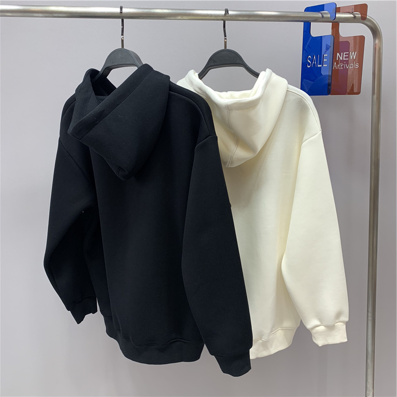 韩国货UUS高品质设计师款连帽卫衣男士2023秋装拉链长袖上衣23899详情6