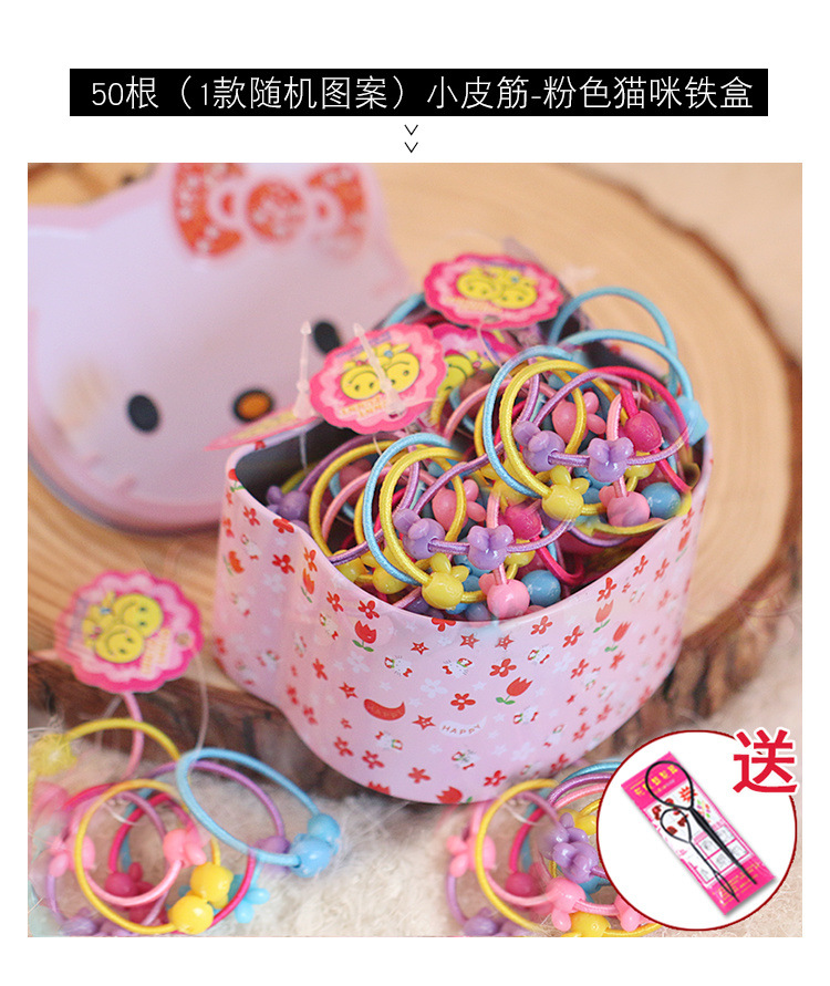 Baby exclusive colorful hair band for tying hair and hairstyle decoration pic 7