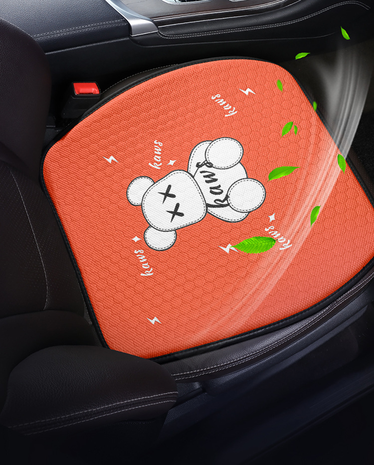 Honeycomb car gel seat cushion, single piece, all-season, cool seat cushion, summer breathable and ventilated bottom cushion, office pic 6