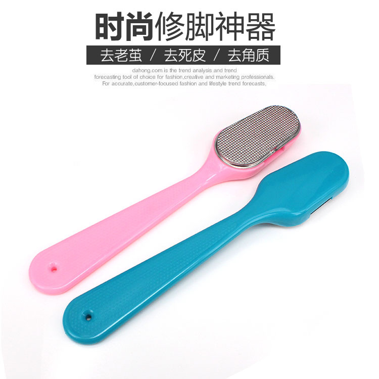 Plastic handle, stainless steel metal plate, foot sander, sandpaper file, shanilak pic 4