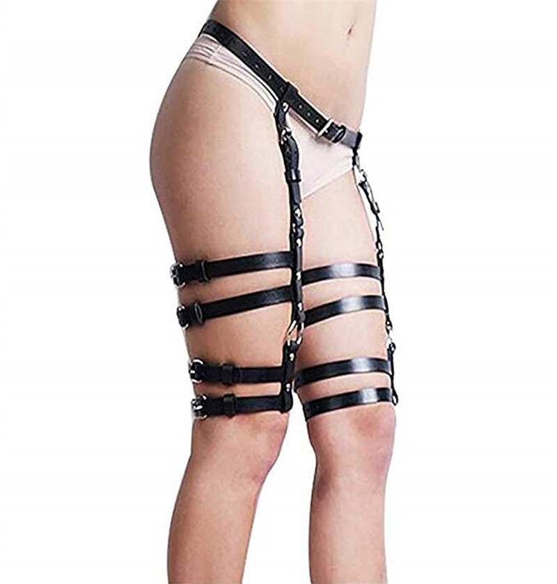 2018 original Darkpunk, a versatile and trendy restraint belt and leg loop for street dance and nightclub performances pic 17
