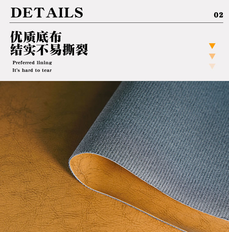 Tie-dyed fissile pu leather fabric in stock 1.0mm artificial leather with cotton-like fleece base for luggage, belts and seats, wholesale of leather materials pic 7