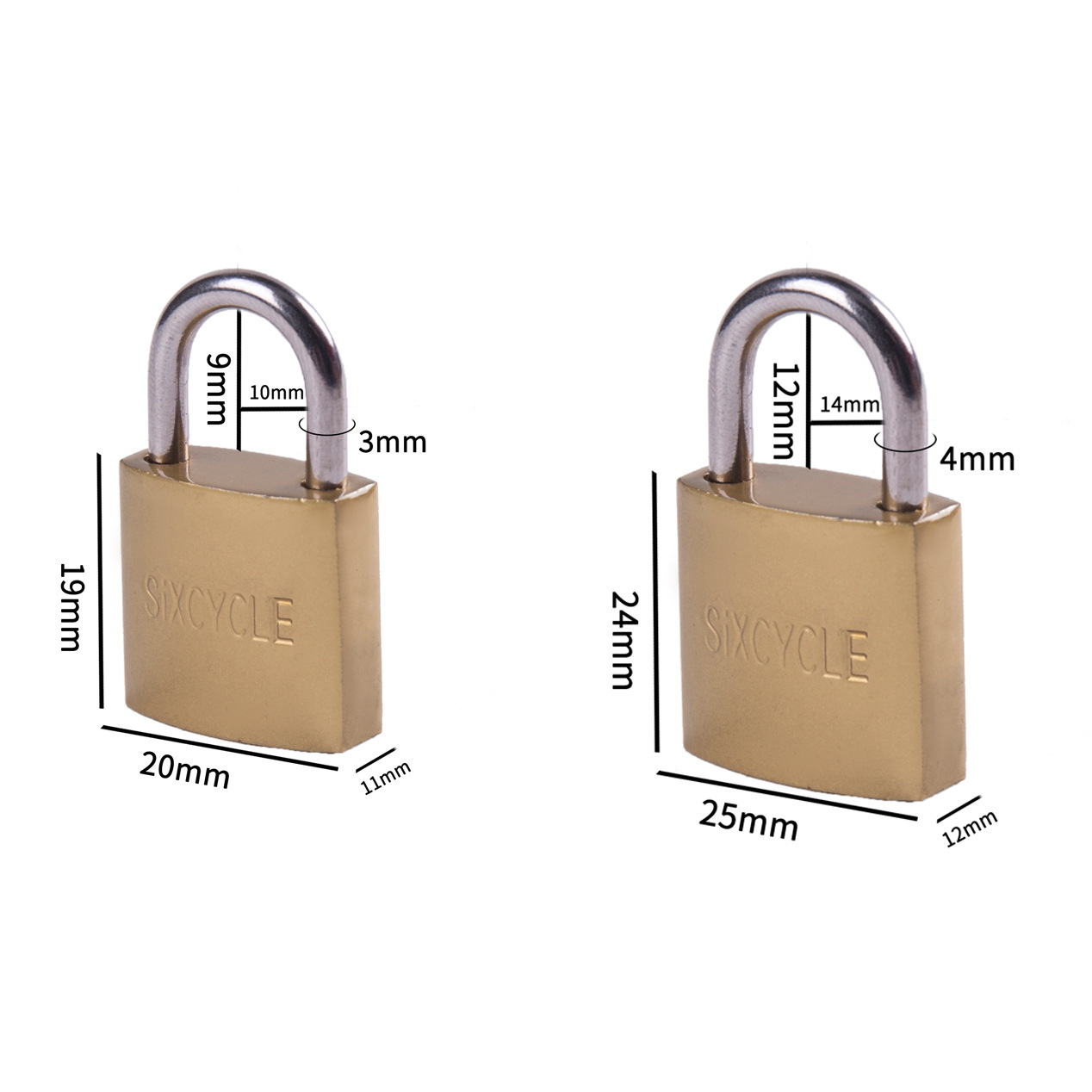 Huan brand manufacturer wholesale imitation copper lock heads, Pujiang padlocks, iron padlocks, lock heads imitation copper padlocks pic 7