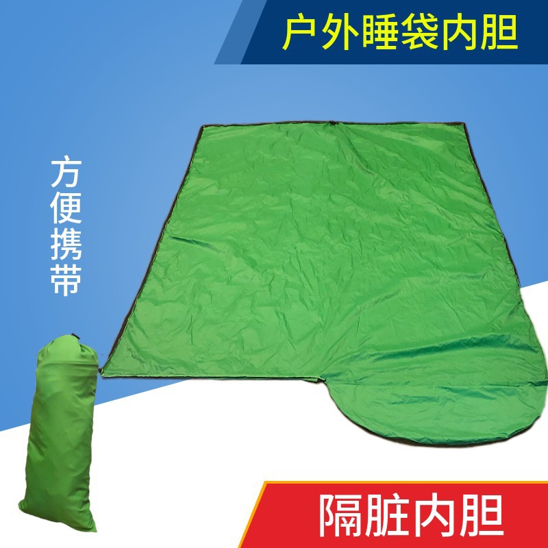 In-stock outdoor travel envelope-style dirt-proof sleeping bag inner liner, outdoor camping dirt-proof sleeping bag inner liner for adults, non-standard available pic 4