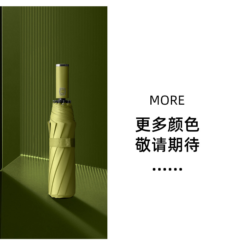 New fully automatic folding umbrella for men, large double, rice, suitable for both sunny and rainy weather, sunshade, sun protection and UV protection advertising umbrella pic 23