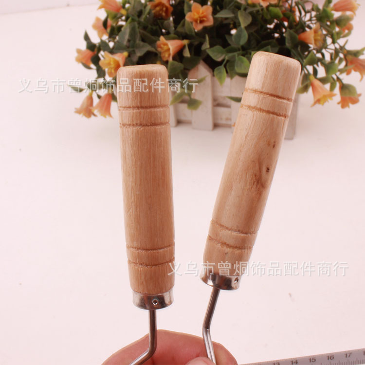 Wooden-handled pineapple peeler, pineapple eye remover, V-shaped pineapple peeler manufacturer, 2-yuan store wholesale pic 8