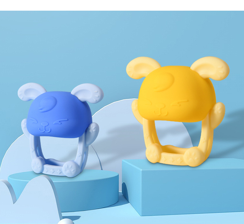 Baby teething rings, hand guards, teething rings, teething sticks, silicone anti-swallowing wristbands, teething toys, available for wholesale by boiling pic 10