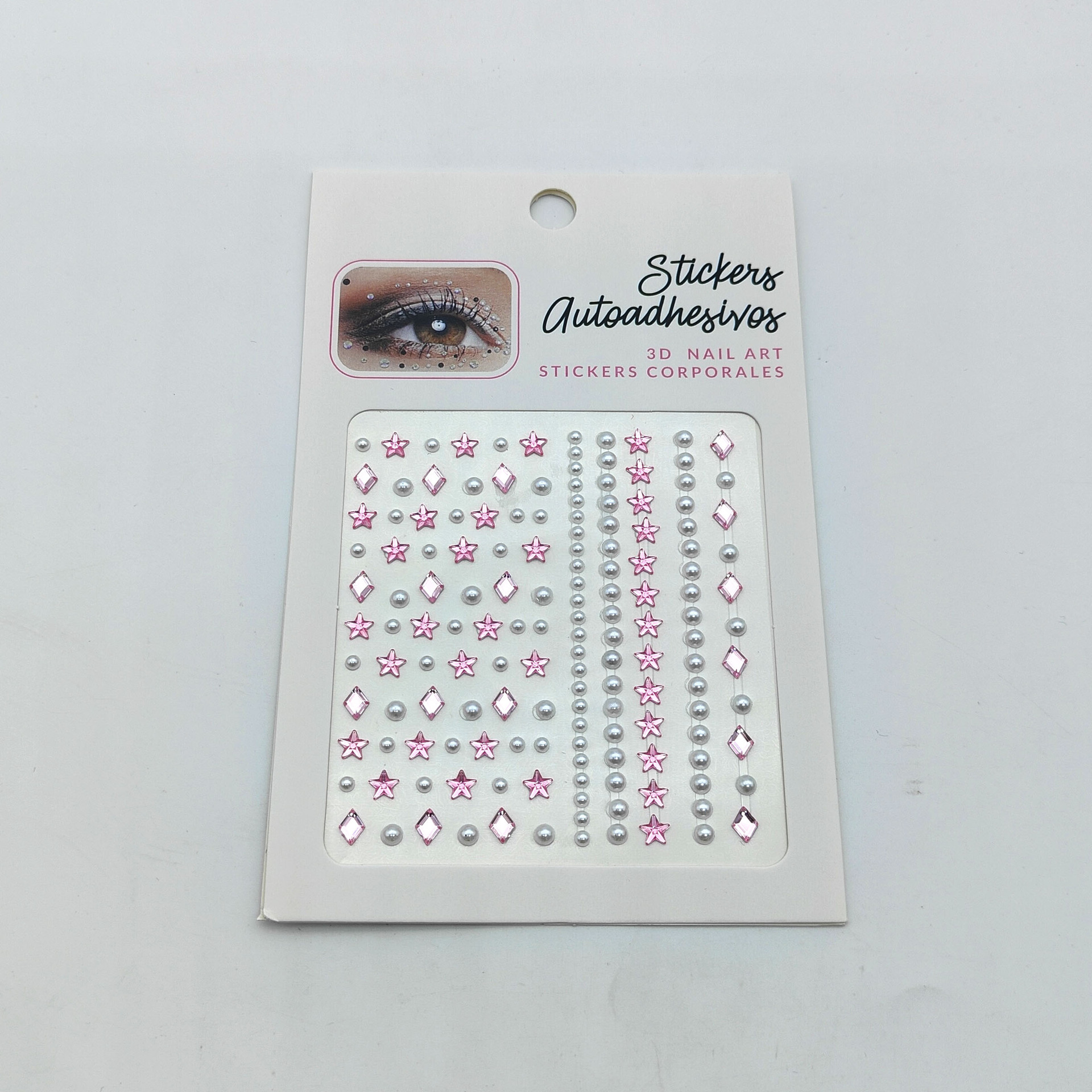 眼妆贴眼部钻贴面部装饰珍珠眼妆饰品儿童舞台水钻贴现货批发详情4