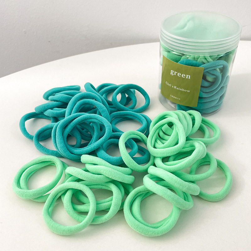 National trend series hair ties, colorful high-elasticity candy-colored rubber bands, hair bands, hair accessories pic 9