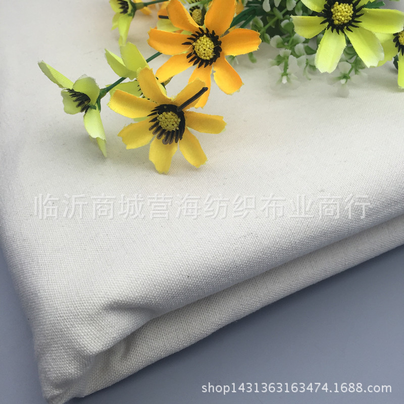 Direct sales of polyester-cotton canvas fabric, 51*40 polyester-cotton handbag, luggage, shoe materials, cotton canvas fabric wholesale pic 6