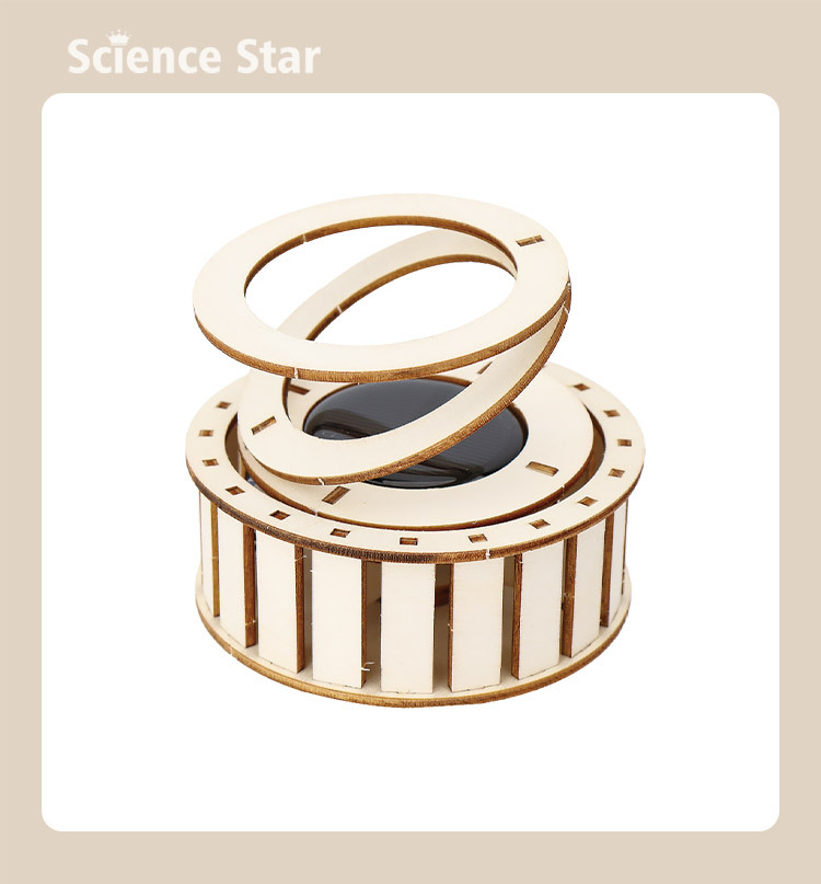 太阳能双环 diy科技小制作研学创客实验材料包小学生趣味发明玩具详情9