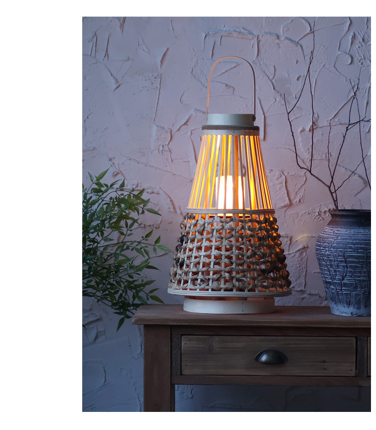Large quantity discounts are available. Wooden wind lanterns, new Chinese-style candles, candlesticks, high-end lanterns, wabi-sabi style model room pic 10