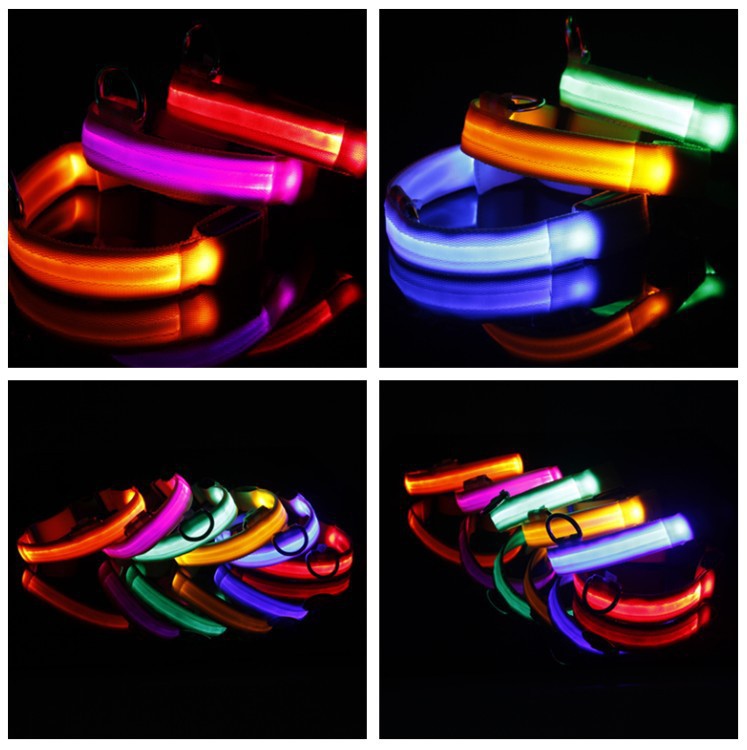 طوق أليف أليف (LED) كلب أليف متوهج (LLD) لديه طوق للكلاب المتوهجة (LLD pic 54