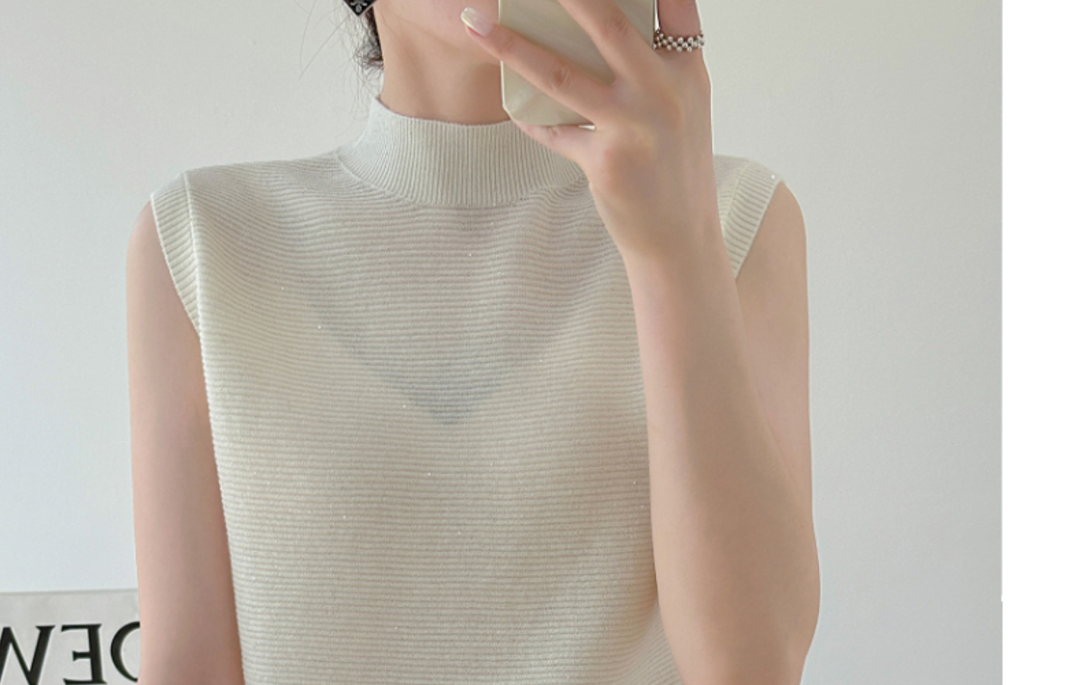 马甲毛衣女装2023年秋季新款无袖背心羊毛衫女士半高领针织衫羊毛详情29