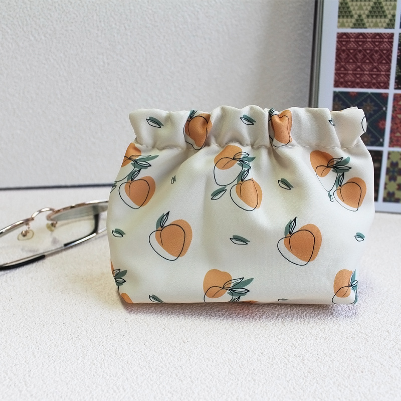 厂家供应2023新款牛津布零钱包批发卡通弹片印花口红包耳机收纳包详情2