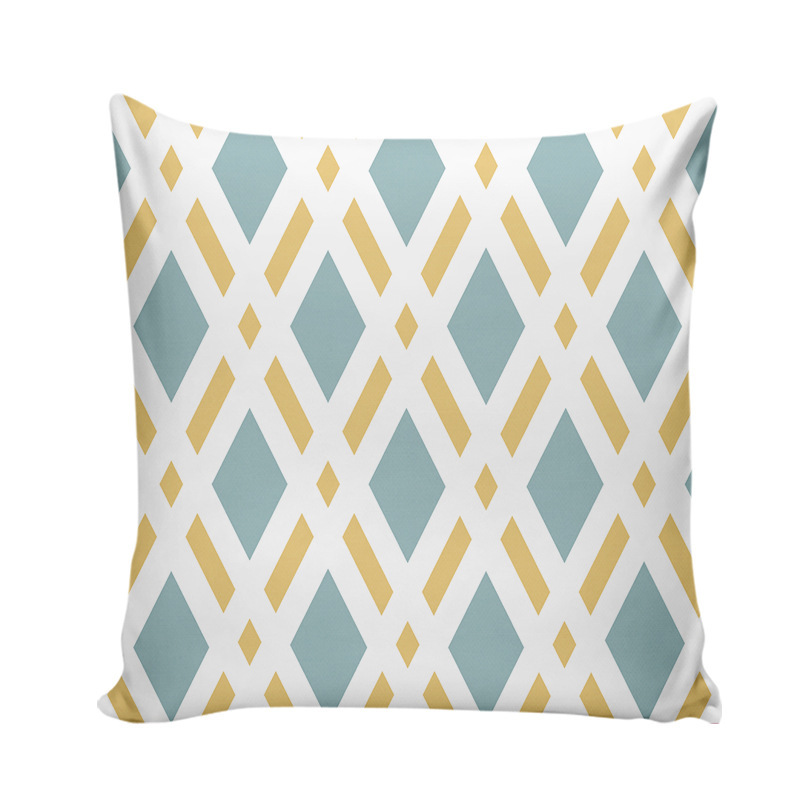 Creative pillow cover, new geometric sofa, car cushion cover, pillow cover pic 3