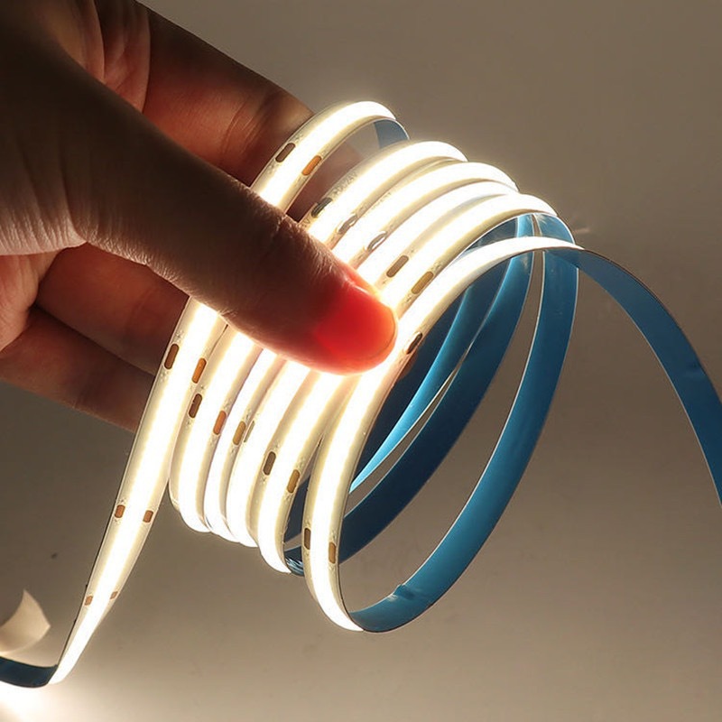 COB灯带 软灯条LED线条灯带双色12V24V低压led灯带高亮无暗区灯带详情6