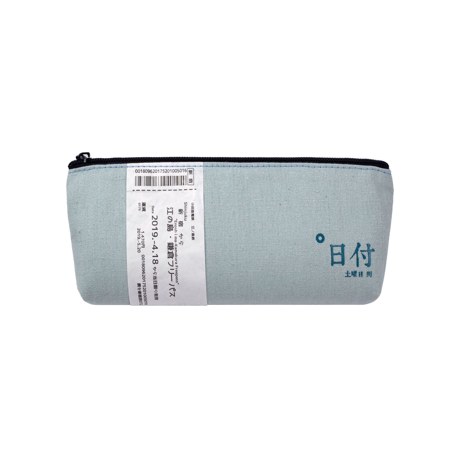 日式大容量笔袋 pencil case 简约文具袋 韩版帆布铅笔袋定制logo详情22