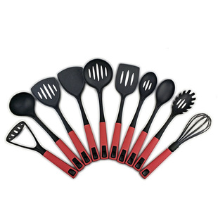 Wholesale nylon stainless steel household kitchenware, cooking spatulas and spoons, cooking utensils, complete sets of kitchen tools for cooking pic 7