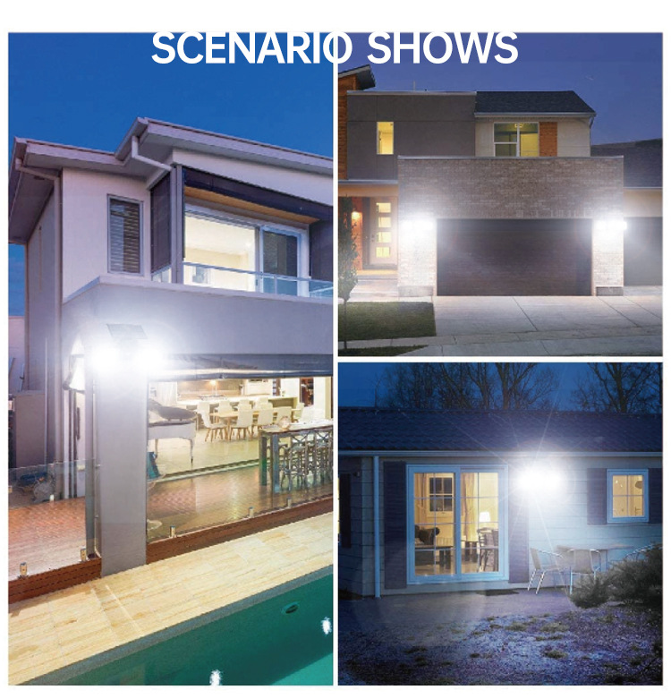 Cross-border special supply of solar floodlights, split-type ultra-bright garden lights, home outdoor wall lights, advertising floodlights pic 34
