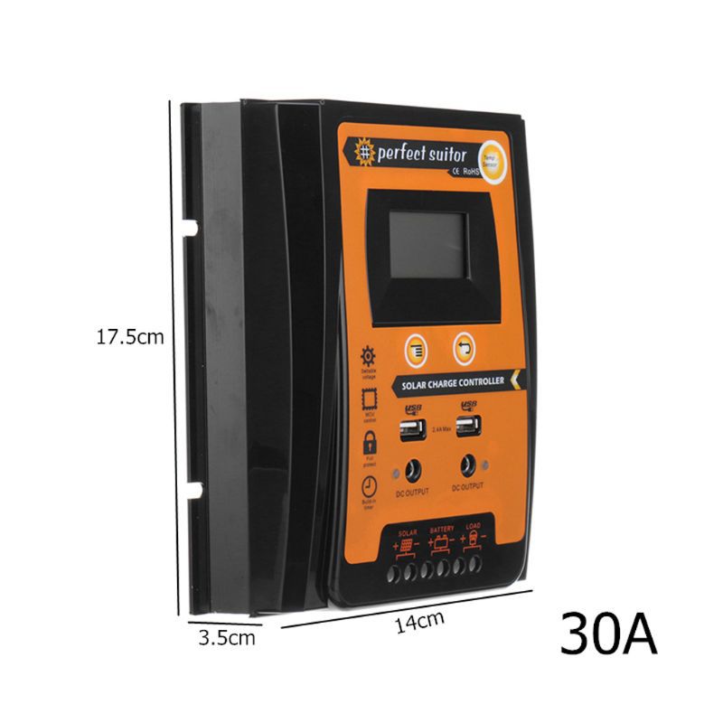 New best-selling PWM solar controllers: 12V, 24V, 30A, 50A, 70A solar cell charge and discharge controllers pic 22