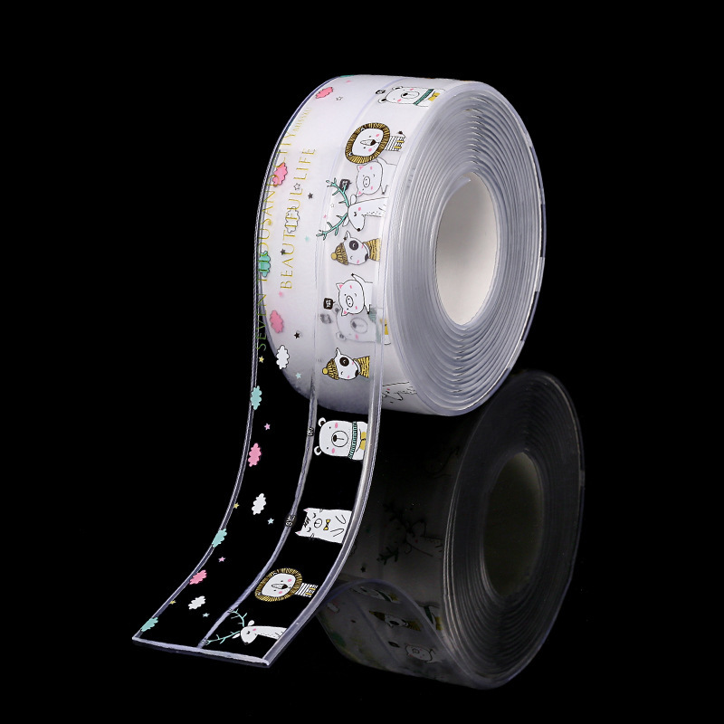 美缝贴防水防霉贴灶台厨房防油贴纸水池挡水条马桶防霉胶带防水条详情5