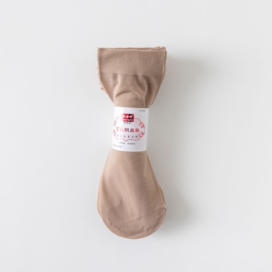 Cola mascarilla calcetines de acero calcetines cortos niños slim primavera verano no hook carne terciopelo transparente calcetines pic 9