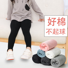 冬款童裤女童加绒加厚打底裤冬季假两件裙裤中大儿童纯色纯棉裤子详情8