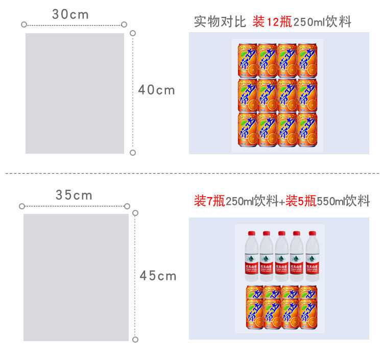 Continuous roll bags, wholesale supermarket food bags, special bulk weighing bags, thickened vegetable and fruit bags, point-breaking hand-tear preservation bags pic 5