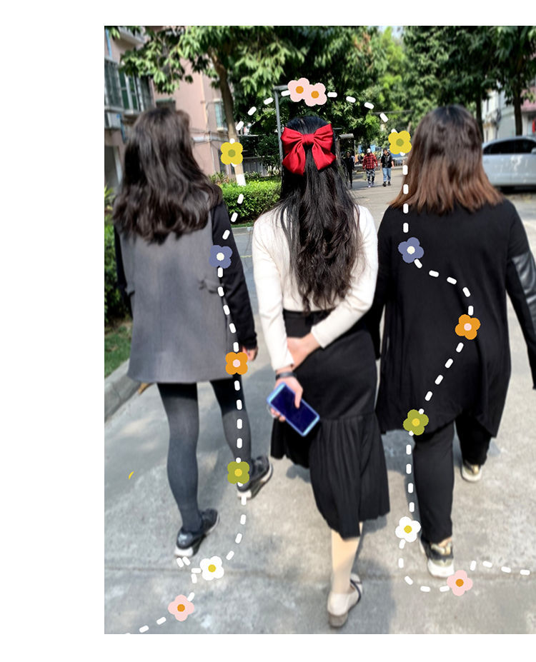 ins Korean-style large bow hair accessory, jk hair clip, fabric at the back of the head, Japanese-style school spring hair clip, hair rope and hairpin pic 16