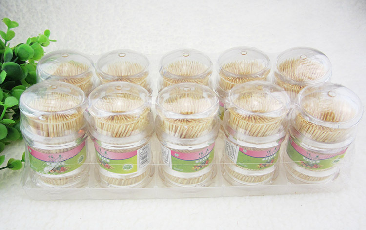 D1313 Pagoda Toothpick Yiwu 2-yuan Store Two-yuan Store Distribution Franchise Toothpick Manufacturer supply source pic 3