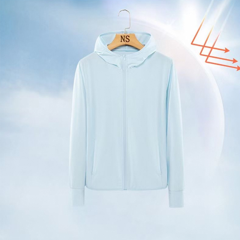 U-style ice silk sun-protective clothing for women 2022 outdoor cycling UV protection long-sleeved knitted thin sun-protective clothing for men pic 12