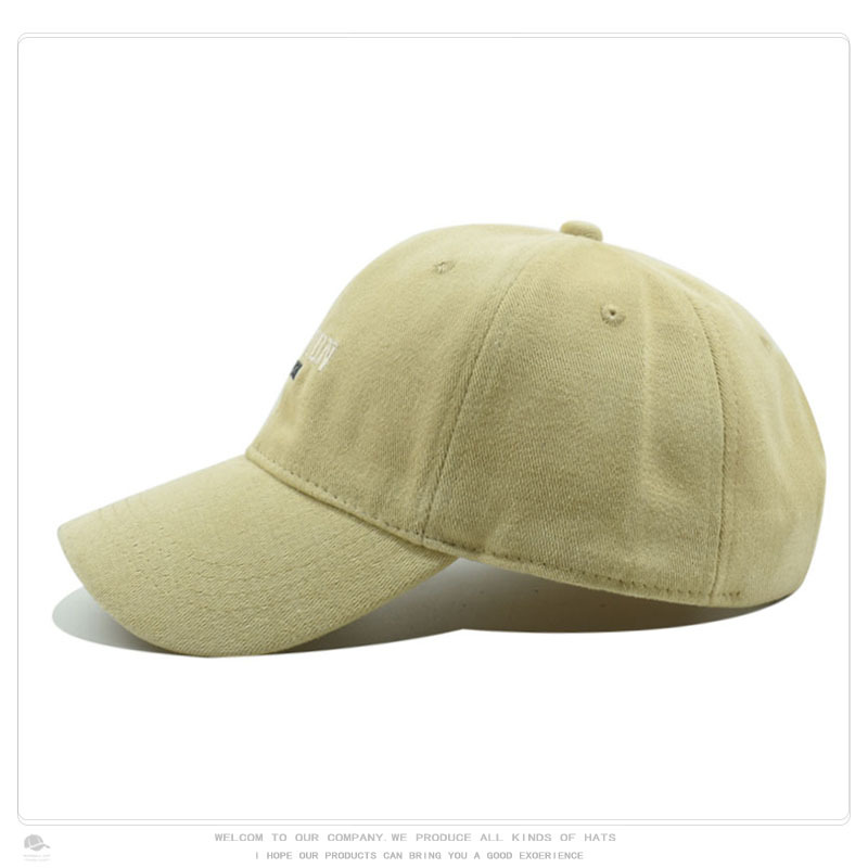 帽子女韩版时尚复古字母刺绣棒球帽男春夏户外运动街头遮阳鸭舌帽详情8