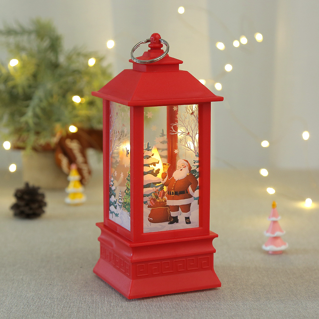 Christmas wind lanterns, Santa Claus decorative LED illuminated ornaments, candlestick lamps, decorative handicrafts and ornaments pic 19