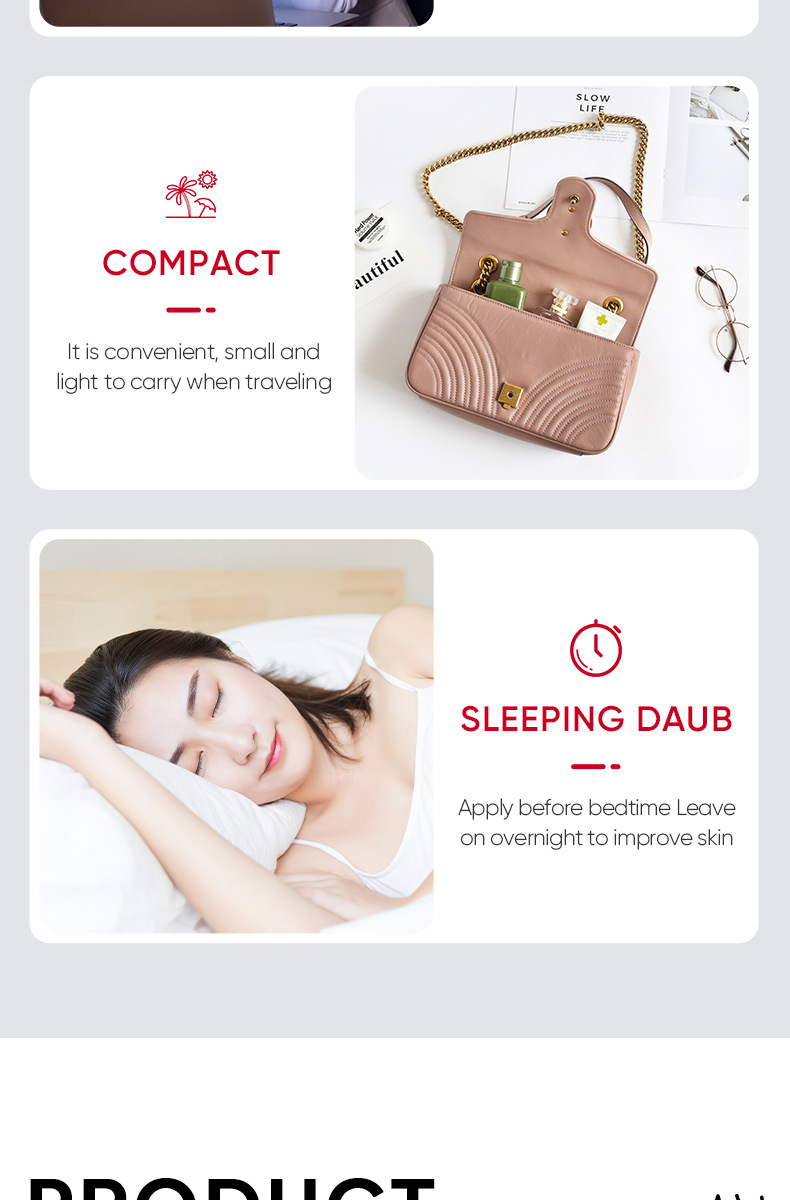 Cross-border export of SADOER nicotinamide arbutin sleep mask in English pic 15