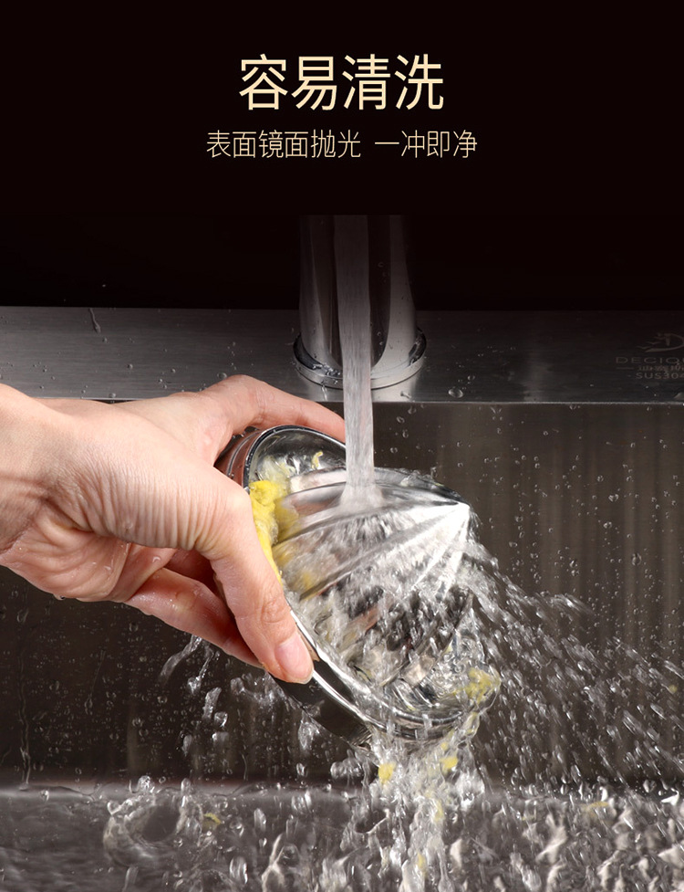 Portable 304 stainless steel manual juicer, mini hand-pressed juicer for lemon and orange juice, household small juicer cup pic 17