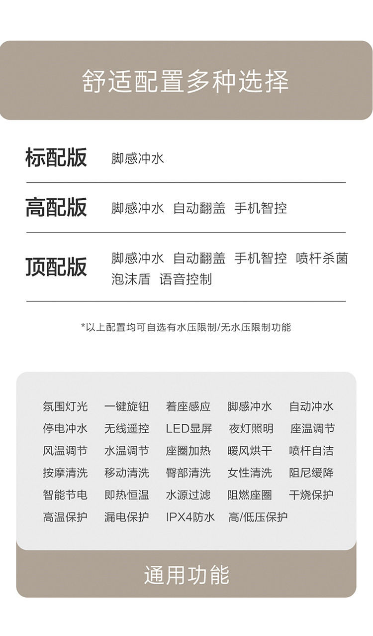 智能马桶全自动一体虹吸式电动坐便器即热型家用小户型详情22
